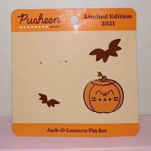 Limited Edition Pusheen Jack-o'-lantern Enamel pin